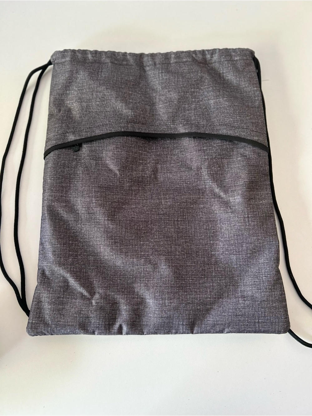thirty-one  Gray Drawstring Bag